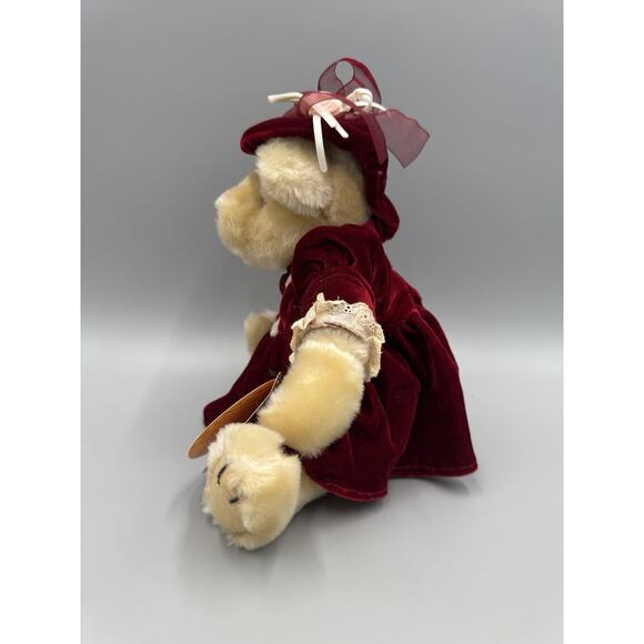 Brass Button Bears Pearl The Bear of Wealth 11” Fully Jointed - Picture 6 of 11